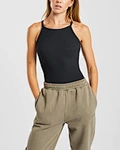 ribbed jumpsuit